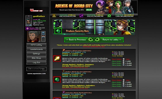 Agents of Aggro City Online